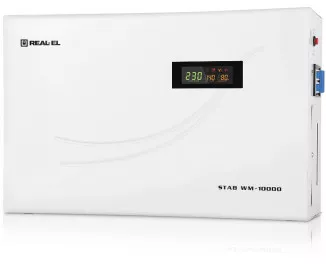 Стабілізатор напруги REAL-EL Stab WM-10000 (EL122400015)