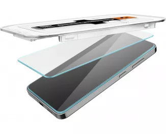 Скло для Samsung Galaxy S24 Spigen tR EZ Fit HD (2 Pack) (AGL07440)