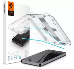 Стекло для Samsung Galaxy S24+ Spigen tR EZ Fit HD (2 Pack) (AGL07432)