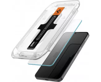 Стекло для Samsung Galaxy S24+ Spigen tR EZ Fit HD (2 Pack) (AGL07432)