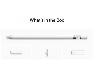 Стілус Apple Pencil 1st generation with USB-C Adapter (MYQW3) 2025