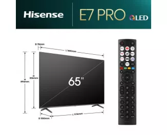 Телевізор Hisense 65E79NQ PRO