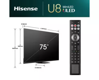 Телевизор Hisense 75U8NQ