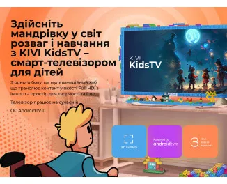Телевізор Kivi Kids TV (32FKIDSTV)