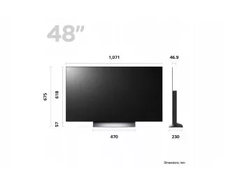 Телевізор LG OLED48C31LA