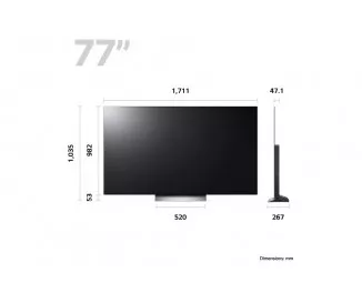 Телевизор LG OLED77C31LA SmartTV UA