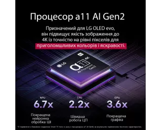 Телевизор LG OLED83G54LW
