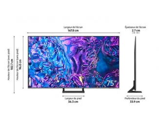 Телевизор Samsung QE75Q77D SmartTV UA