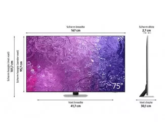 Телевизор Samsung QE75QN92C SmartTV UA