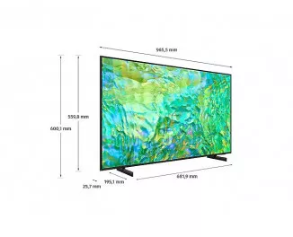 Телевsзор Samsung UE43CU8002 SmartTV UA