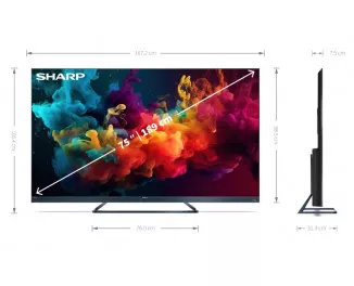 Телевизор Sharp 75FQ5EG (4T-C75FQ5EM2AG)