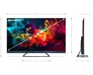 Телевізор Sharp C50FQ5E (4T-C50FQ5EM2AG)