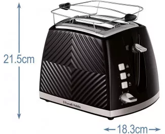 Тостер Russell Hobbs Groove Black 26390-56