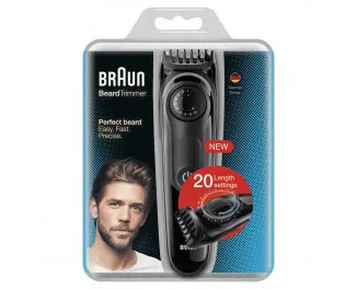 Тример для бороди та вусів Braun BT3000