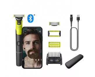 Триммер для бороды и усов PHILIPS OneBlade 360 with Connectivity QP4631/65