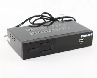 ТВ-тюнер цифровой Romsat T8030HD Black (DVB-T2)