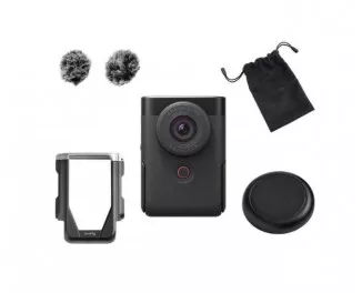 Ультра-компактный фотоаппарат Canon PowerShot V10 Advanced Vlogging kit Black (5946C005)