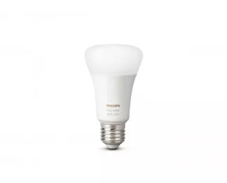 Умная лампа PHILIPS Hue Single Bulb E27, 9W(60Вт), 2000K-6500K, Color, Bluetooth, диммируемая (929002216824)