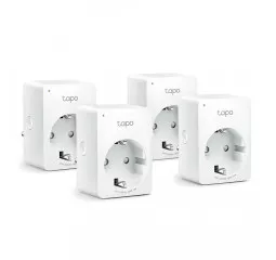Розумна розетка TP-Link Tapo P100 Wi-Fi 4-pack (TAPO-P100-4-PACK)