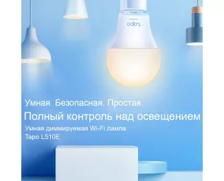 Розумна світлодіодна лампа TP-Link Tapo L510E N300 (TAPO-L510E)