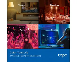 Умная светодиодная лампа TP-Link Tapo L530E N300 (TAPO-L530E-4-PACK)