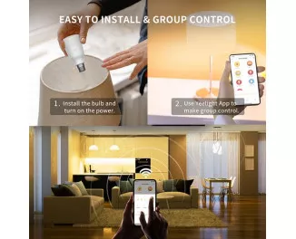 Умная светодиодная лампа Yeelight Smart LED Bulb W3(White) (YLDP007)