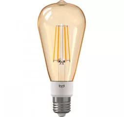 Умная светодиодная лампа Yeelight Smart LED Filament Bulb ST64 E27 500lm (YLDP23YLEU)