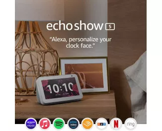 Розумний дисплей Amazon Echo Show 5 із голосовим асистентом Amazon Alexa Sandstone