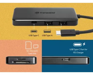USB HUB Transcend USB Type-C HUB 6 ports (TS-HUB5C)
