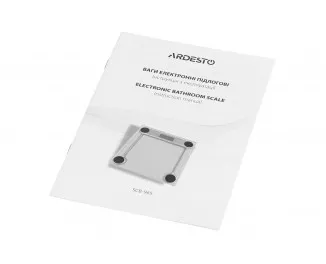 Весы напольные Ardesto SCB-965BL