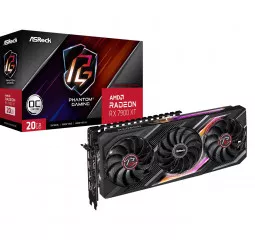 Видеокарта ASRock Radeon RX 7900 XT Phantom Gaming 20GB OC (RX7900XT PG 20GO)