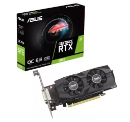 Видеокарта ASUS GeForce RTX 3050 LP BRK OC Edition 6GB GDDR6 (RTX3050-O6G-LP-BRK)