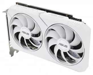 Відеокарта ASUS GeForce RTX 3060 White OC Edition 8GB GDDR6 (DUAL-RTX3060-O8G-WHITE)