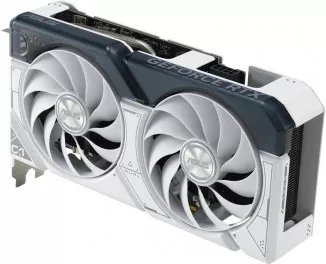 Видеокарта ASUS GeForce RTX 4060 Dual OC Edition White 8GB GDDR6 (DUAL-RTX4060-O8G-WHITE)