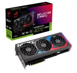 Відеокарта ASUS GeForce RTX 4070 Ti SUPER ROG Strix 16GB GDDR6X OC Edition (ROG-STRIX-RTX4070TIS-O16G-GAMING)