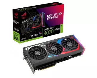 Видеокарта ASUS GeForce RTX 4070 Ti SUPER ROG Strix 16GB GDDR6X OC Edition (ROG-STRIX-RTX4070TIS-O16G-GAMING)
