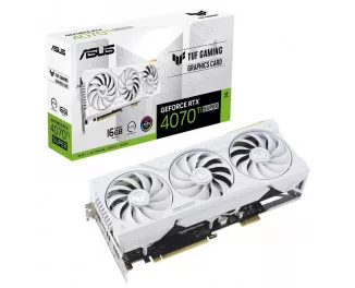 Видеокарта ASUS GeForce RTX 4070 Ti SUPER TUF Gaming BTF White 16GB GDDR6X (TUF-RTX4070TIS-16G-BTF-WHITE)