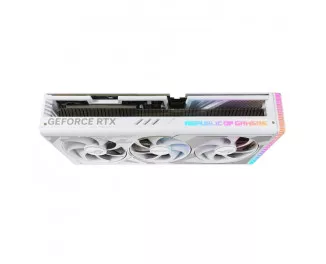 Видеокарта ASUS GeForce RTX 4080 SUPER ROG Strix 16GB GDDR6X White OC Edition (ROG-STRIX-RTX4080S-O16G-WHITE)