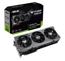 Видеокарта ASUS GeForce RTX 4080 SUPER TUF Gaming 16GB GDDR6X OC Edition (TUF-RTX4080S-O16G-GAMING)