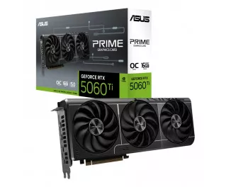 Видеокарта ASUS GeForce RTX 5060 Ti PRIME 16GB GDDR7 OC Edition (90YV0MH2-M0AA00)