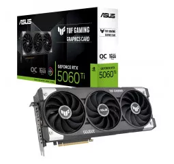 Видеокарта ASUS GeForce RTX 5060 Ti TUF Gaming 16GB GDDR7 OC Edition (90YV0MG0-M0AA00)
