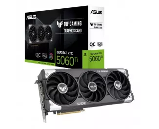 Видеокарта ASUS GeForce RTX 5060 Ti TUF Gaming 16GB GDDR7 OC Edition (90YV0MG0-M0AA00)