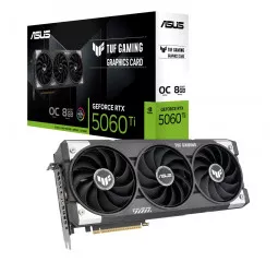 Видеокарта ASUS GeForce RTX 5060 Ti TUF Gaming 8GB GDDR7 OC Edition (TUF-RTX5060TI-O8G-GAMING)
