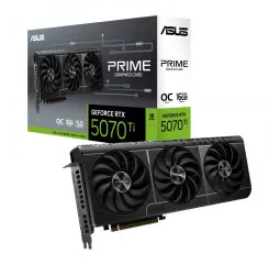 Видеокарта ASUS GeForce RTX 5070 Ti PRIME 16GB GDDR7 OC Edition (PRIME-RTX5070TI-O16G)
