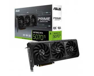 Видеокарта ASUS GeForce RTX 5070 Ti PRIME 16GB GDDR7 OC Edition (PRIME-RTX5070TI-O16G)