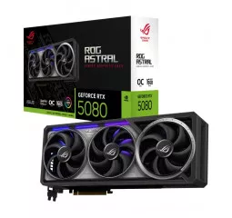 Видеокарта ASUS GeForce RTX 5080 ROG Astral 16GB GDDR7 OC Edition (ROG-ASTRAL-RTX5080-O16G-GAMING)