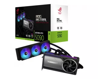 Відеокарта ASUS GeForce RTX 5090 ROG Astral LC 32GB GDDR7 OC Edition (ROG-ASTRAL-LC-RTX5090-O32G-GAMING)