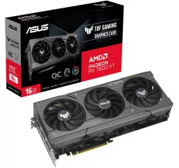 Відеокарта ASUS Radeon RX 7600 XT TUF Gaming OC Edition 16GB GDDR6 (TUF-RX7600XT-O16G-GAMING)