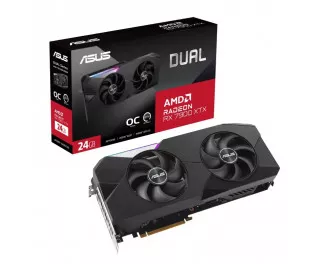Видеокарта ASUS Radeon RX 7900 XTX Dual OC Edition 24GB GDDR6 (DUAL-RX7900XTX-O24G)