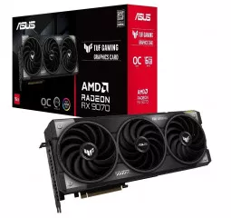 Видеокарта ASUS Radeon RX 9070 TUF Gaming OC Edition 16GB GDDR6 (TUF-RX9070-O16G-GAMING)